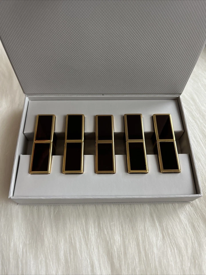 Tom Ford Lip Color Mini Deluxe 5 Piece Gift Set New in Box - 100% Authentic - Image 4 of 4