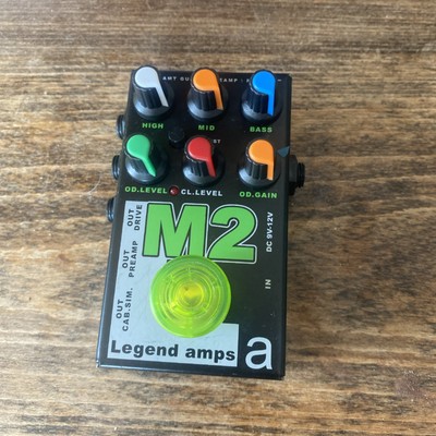 Legend Amps AMT M2 FX Pedal mit Cab Sim OD Drive