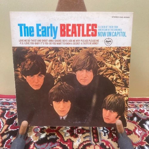 The Beatles The Early Beatles EAS-80565 Album LP Vinyl Record Japan Used