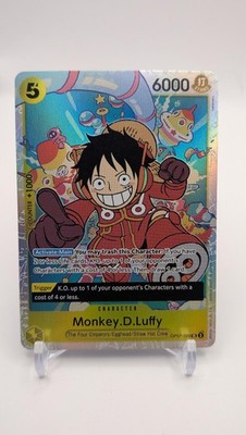 Monkey.D.Luffy (Reprint) OP07-109 Premium Booster -The Best- Vol. 2 One Piece
