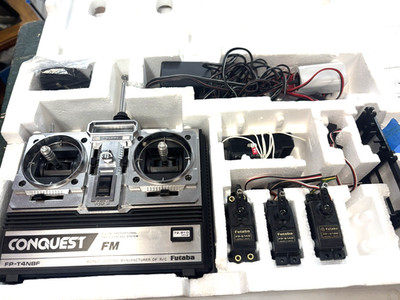 Futaba Conquest FP-4NBF 4 Channel Digital Proportional Radio Control LOT