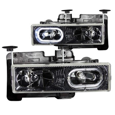 ANZO USA Headlight Set for 1996-1999 Chevrolet K2500 Suburban