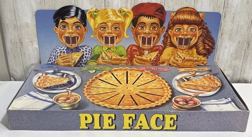 PIE FACE Board Game Parker Brothers - VTG 1993 Preschool 100% Complete
