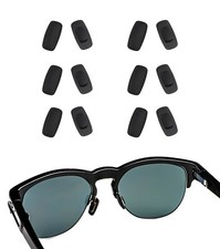 6 Pairs Black Nose Pads Nosepiece Replacement for Oakley Spindle OX3235 Frame