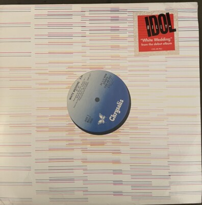 Billy Idol- White Wedding 12'' Vinyl Single (Chrysalis) (1982)