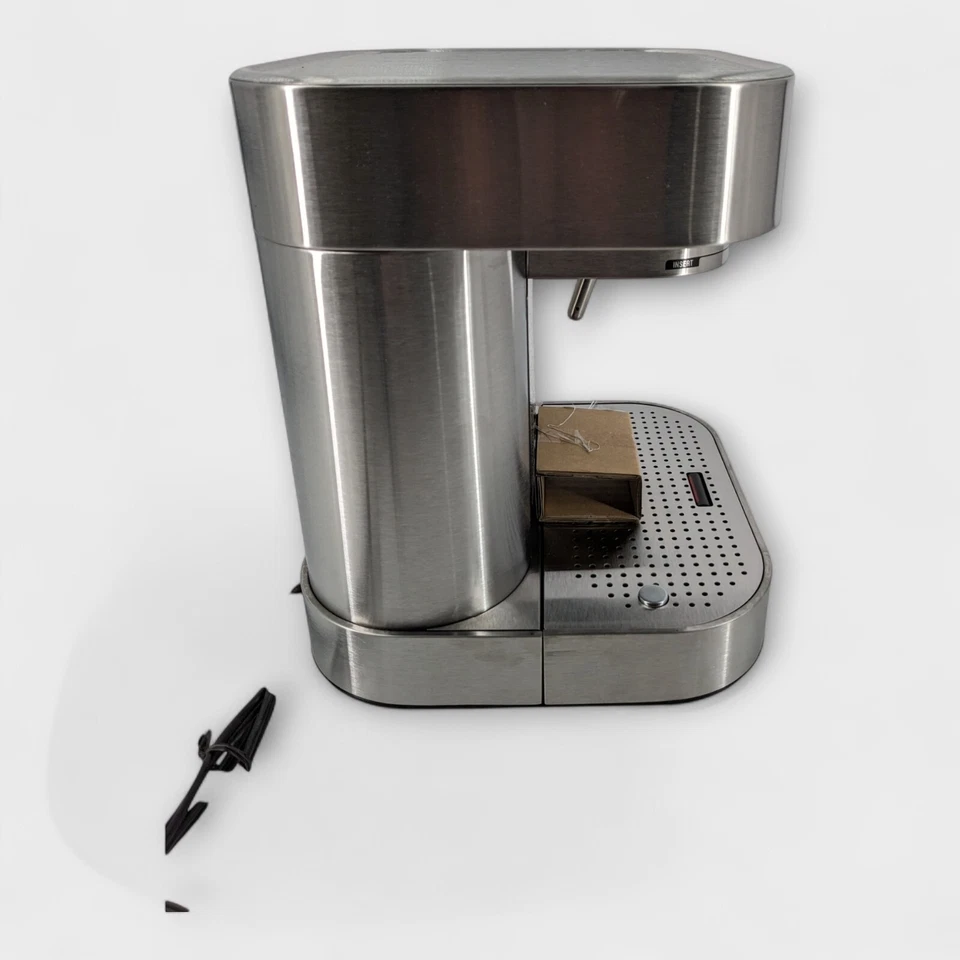 Máquina de café espresso con bomba automática de acero inoxidable Espressione con sistema de bloque térmico Foto 4 de 4