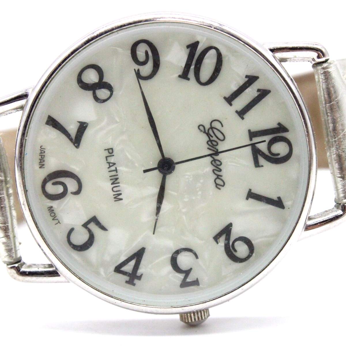 Ladies Geneva Quartz Watch Pearl Band 3PCS/Set Fashion Women Watches Pearl Jewelry Set Casual  main image 3
