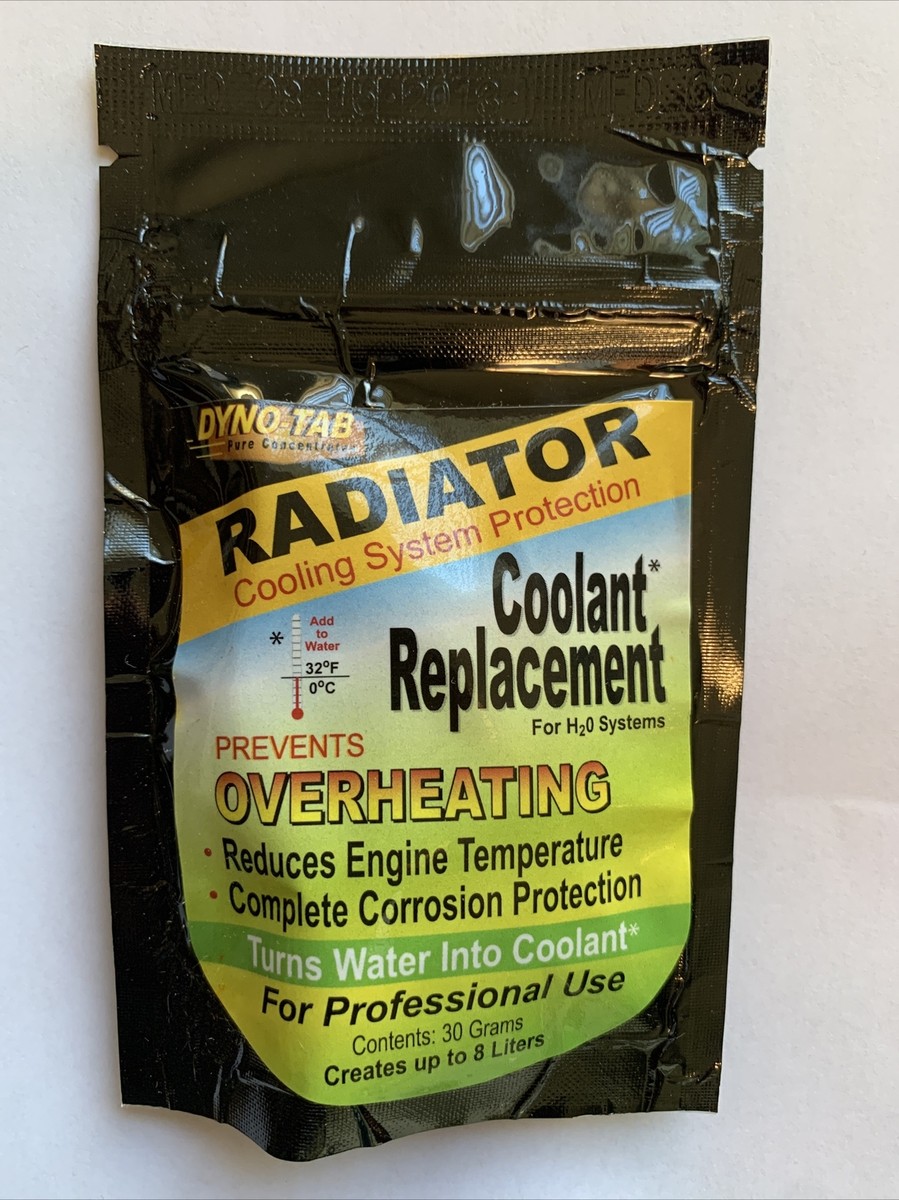 Dyno-tab® Radiator Coolant Replacement for Vehicles with water based  systems. 753679554519 | eBay