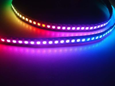 WS2812B 5050 RGB LED Strip 5M - 150/300 LEDs, Individual Addressable, 5V, IP67