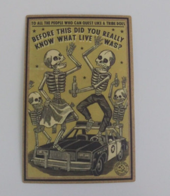 Before This Did You Really Know What Live Was Skeleton Sticker 2.5'' x 1 5/8''