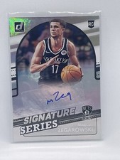 2021-22 Panini Donruss Signature Series Marcus Zegarowski #SS-MZG Auto RC Nets