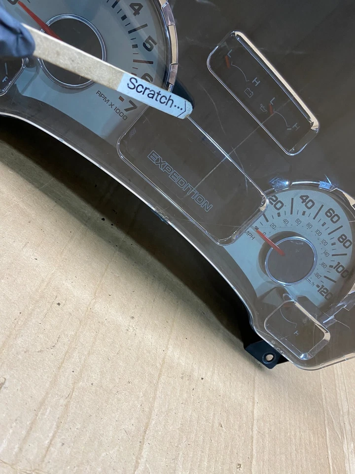 Ford Expedition 2007 2008 velocímetro calibre de grupo M1803 PS Foto 2 de 4