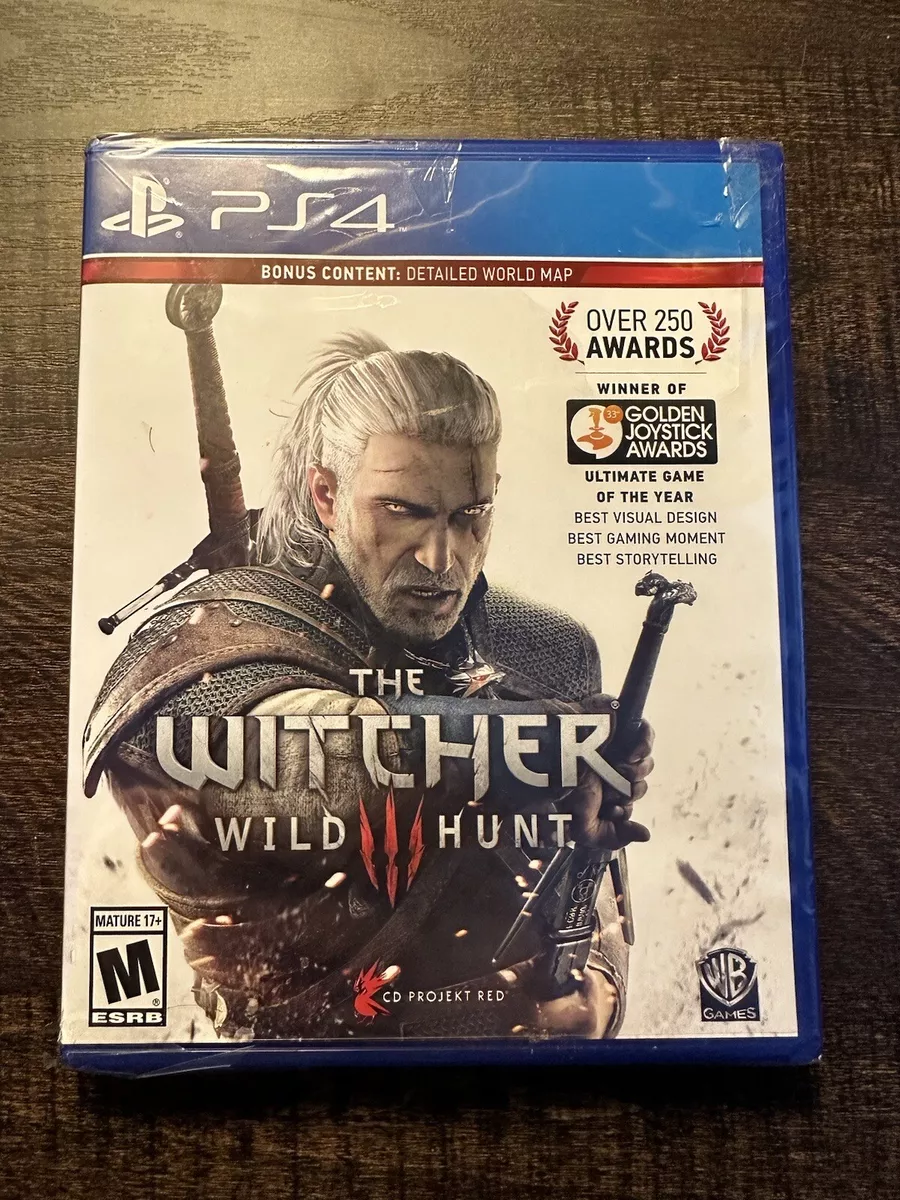 The Witcher 3 III Wild Hunt GOTY Game of the Year Edition PS4 Complete