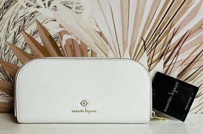 Portefeuille Nanette Lepore Pour Femme - Couleur Grise - En Simili Cuir - Avec RFID Et Portes Cartes - Neuf étiqueté