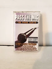 "Pass The Mic" Cassette Tape (1996) feat: Ice Cube, Kool G Rap, The D.O.C., ATCQ