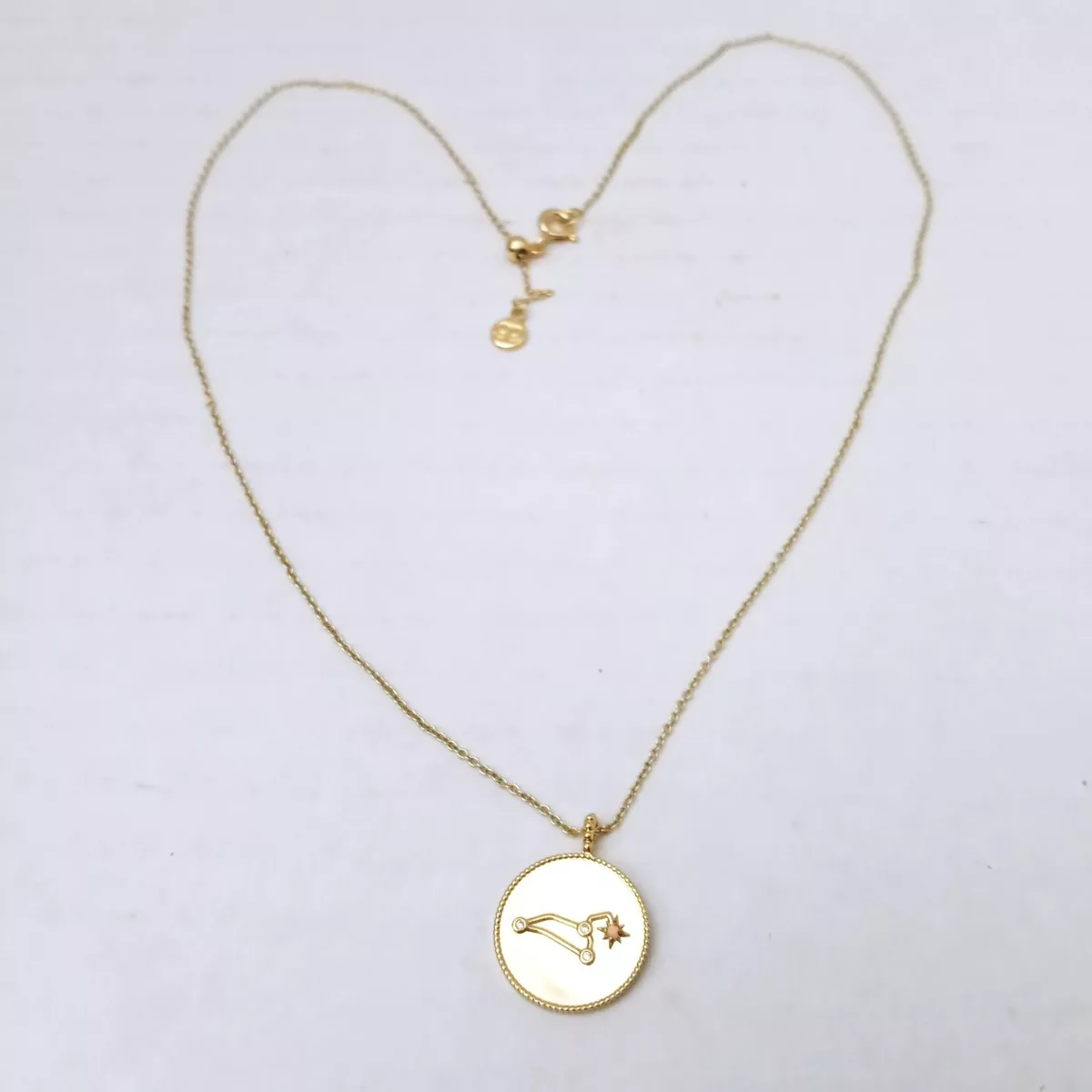 Gorjana astrology coin necklace online