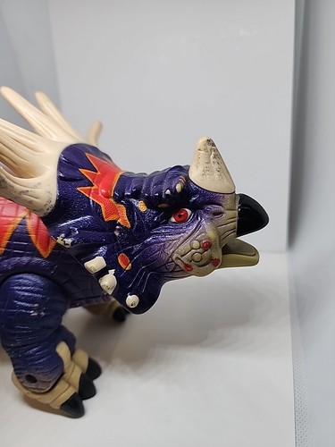2005 Fisher Price Imaginext Spear the Styracosaurus Dinosaur Figure Toy RETIRED - Picture 4 of 5