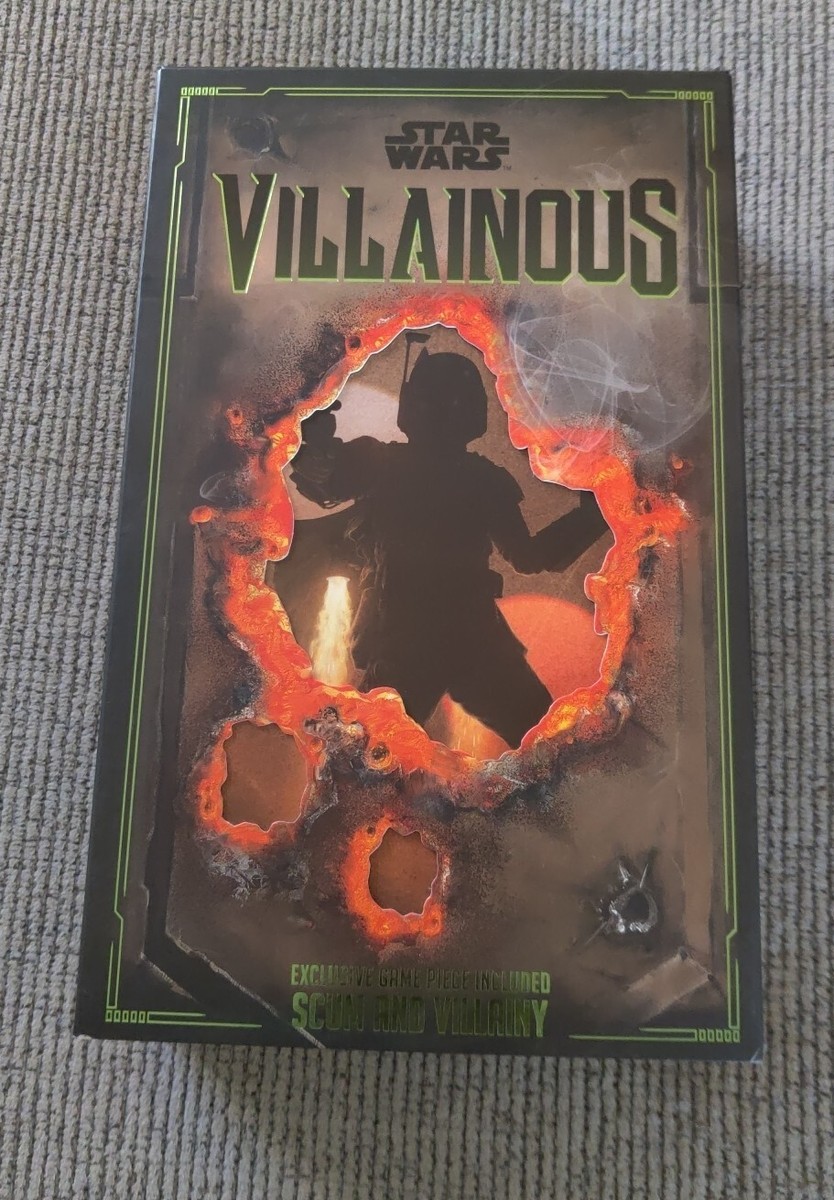 NEW. Star Wars Villainous- Scum & Villainy Board Game w