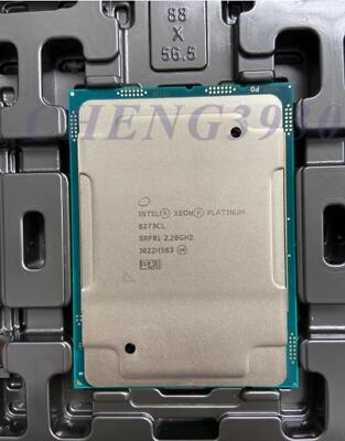 Intel Xeon Platinum 8273cl srf81 2.2g 28c 56t 165w lga3647 CPU processor