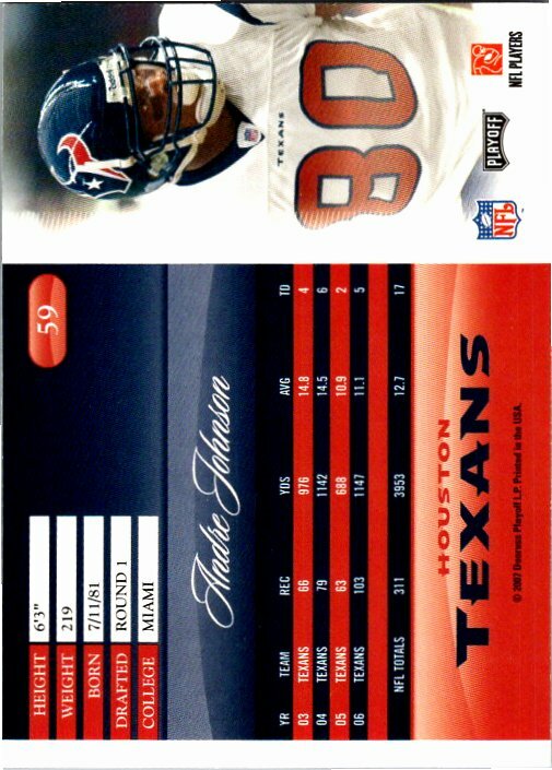 2007 Playoff Prestige Football Pick / Choose Your Cards - Picture 59 of 149