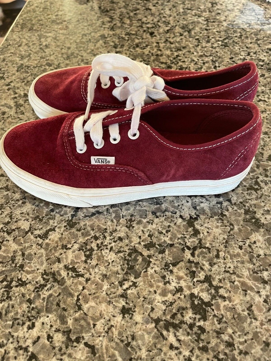 Ruby red vans cheap
