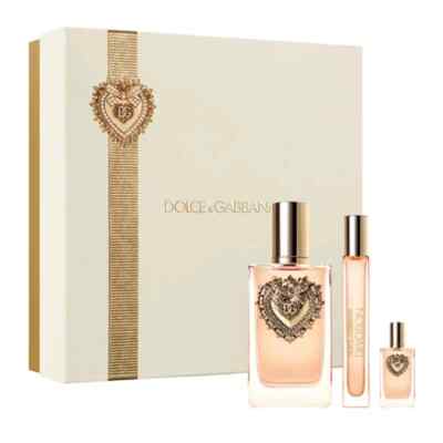 D&G Devotion 3pc Set 3.3oz EDP Spray + .33oz EDP Travel Spray + .33oz EDP Splash