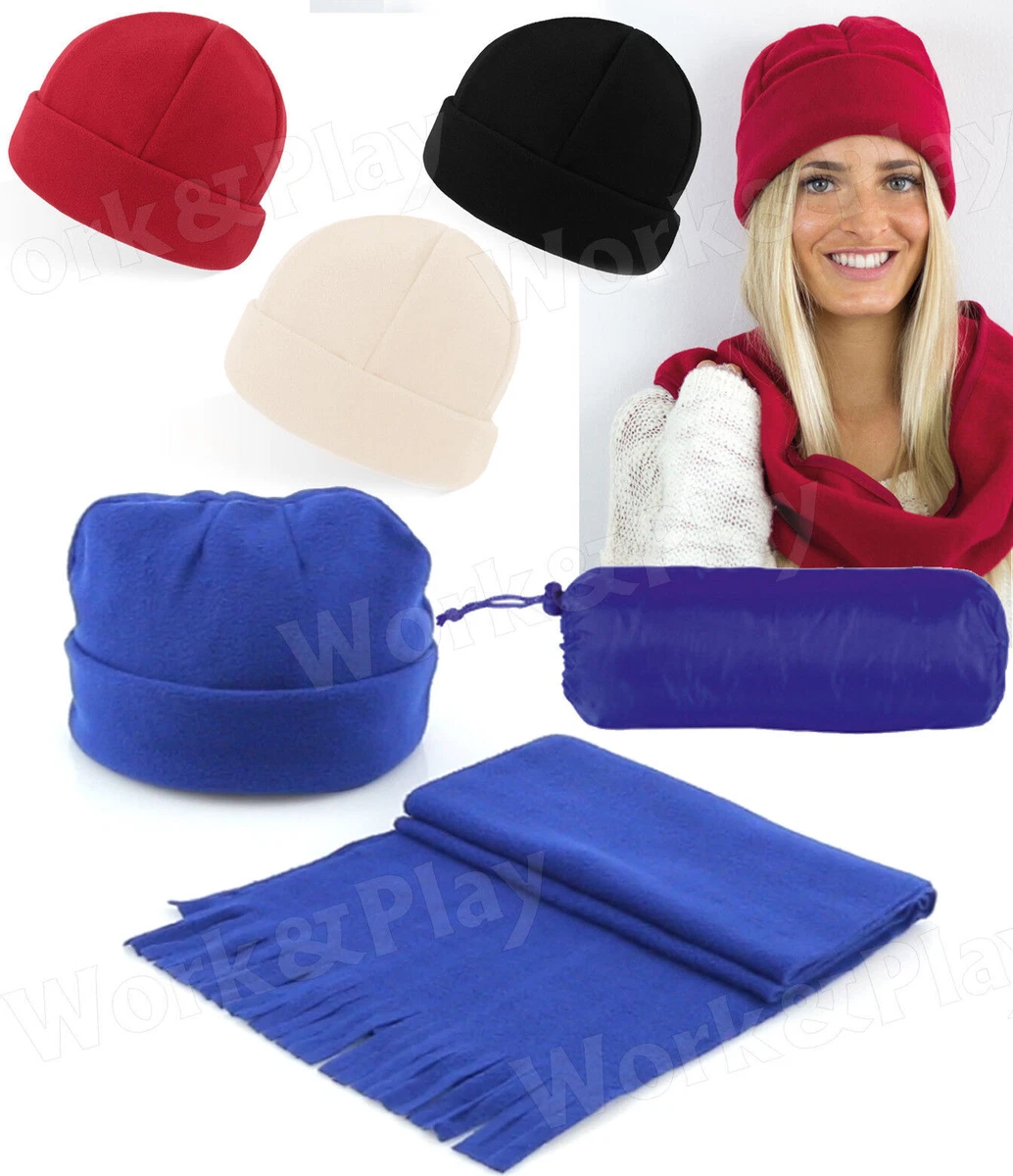 TYXHXTF Berretto e Sciarpa Set, Berretto e Sciarpa Invernale Donna, Cappello e Sciarpa Sport