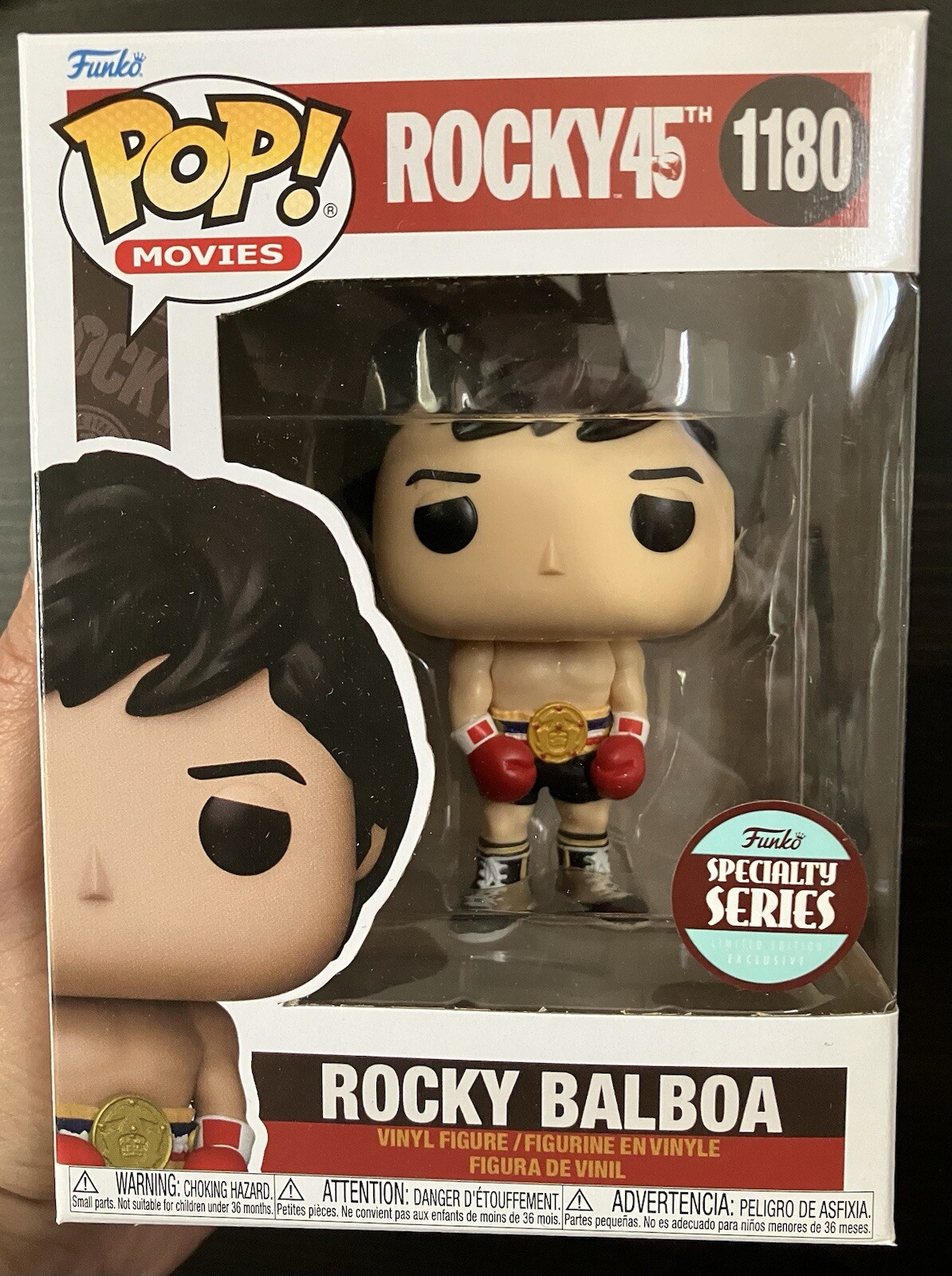 Funko Pop Rocky 1180 Balboa edition speciale 45th boite scellee