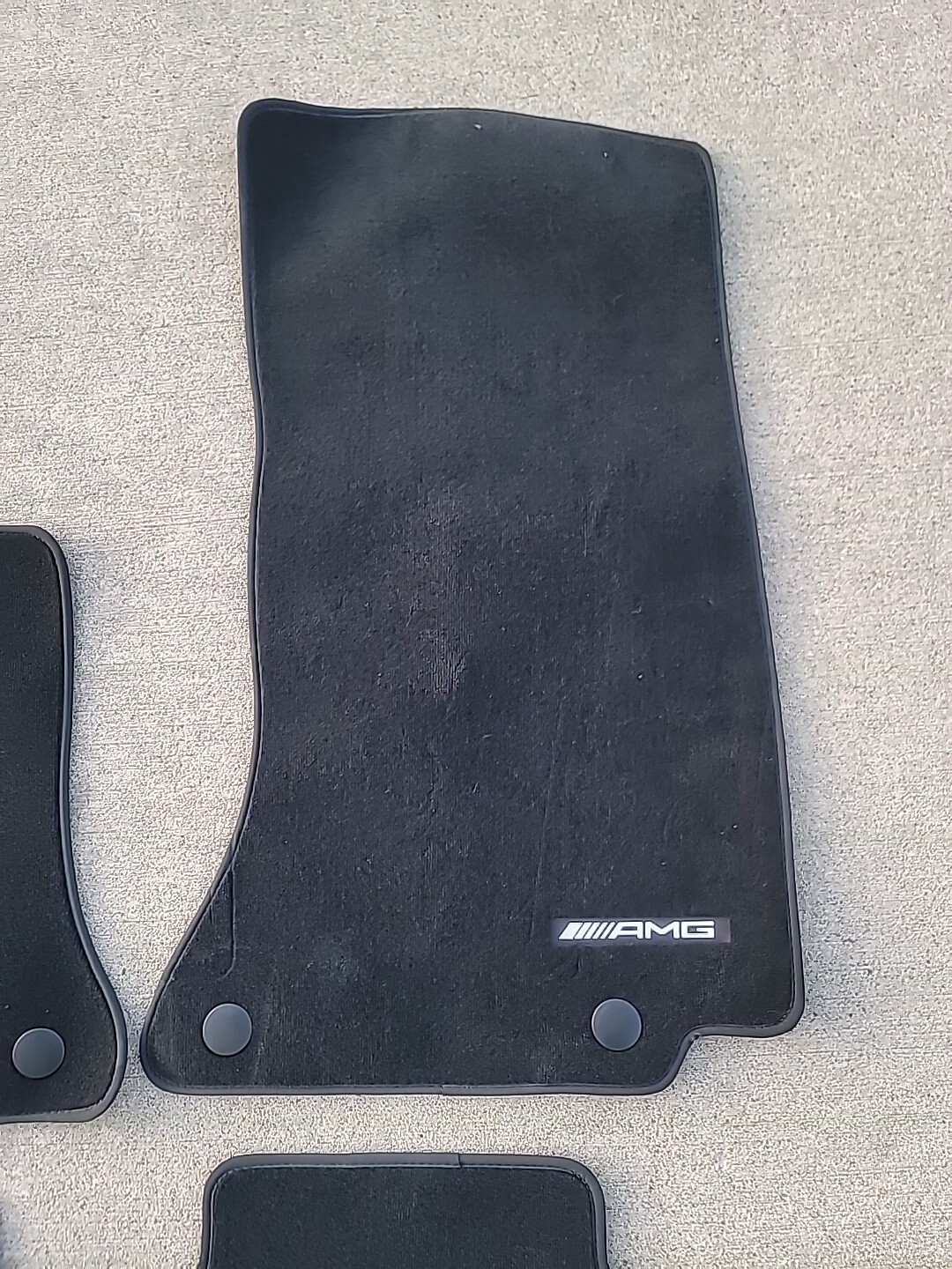 MercedesBenz C Class AMG Car Mats Black Original W206/S206 206680