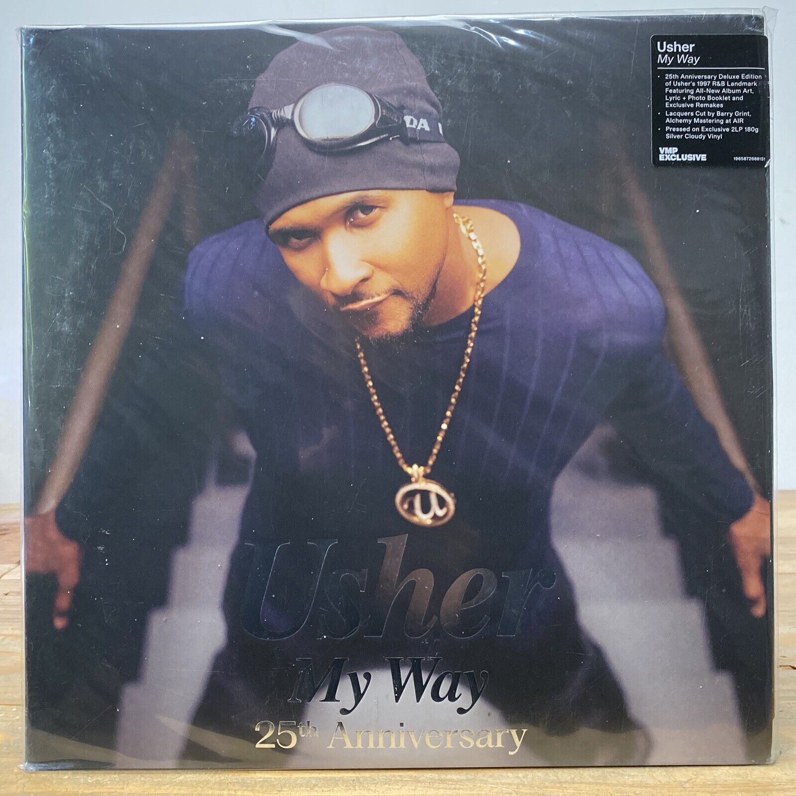 Usher – My Way VMP 25th Anniversary Deluxe 180gr 2LP Silver Vinyl NEW & SEALED