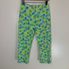 Lilly Pulitzer Too Jays Pants Cotton Cropped Florence Pockets Capri Size 4