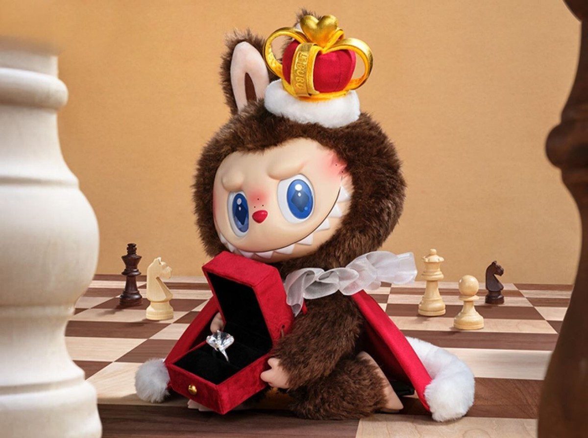 PopMart Labubu Monsters Lets Checkmate Series Vinyl Plush Doll