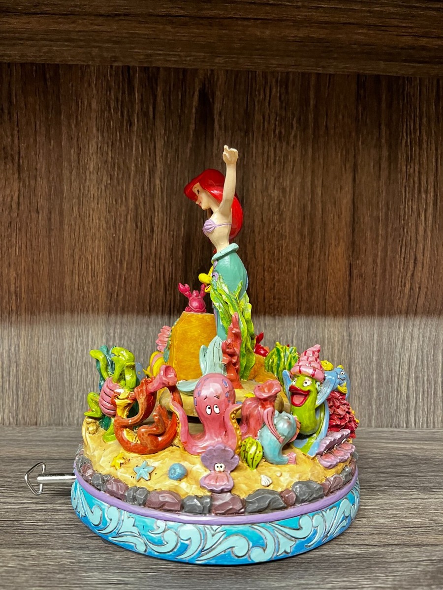 Jim Shore Under The Sea Musical Figurine Disney's Little Mermaid