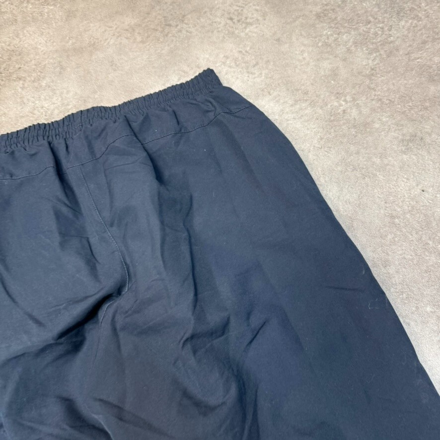 Adidas Track Pants Mens Medium Baggy Fit Vintage Wide Leg Sports Joggers, Navy image 7