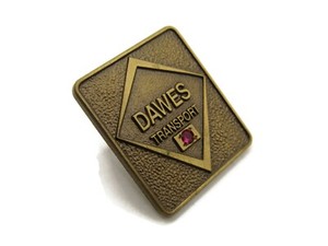 Dawes Transport Award Pin Pink Jewel High Quality