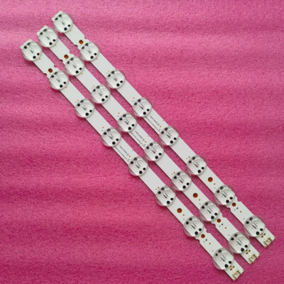 3PCS LED Backlight strips For LG AGM76191801 SSC_43UK65 SVL430A62 43UK6500 