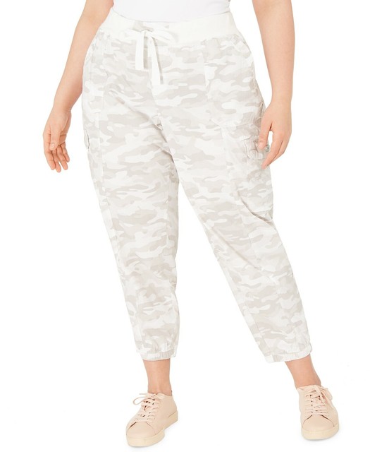 Calvin Klein Women’s Performance Plus Size Jogger Pants 2X BNWTS CAMO