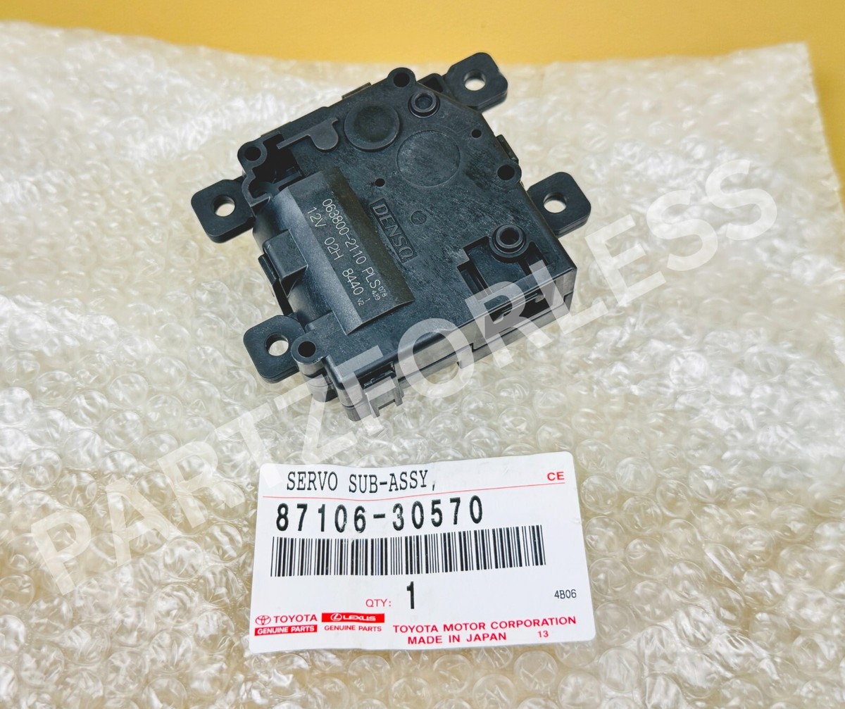 87106-30570 TOYOTA GENUINE DAMPER SERVO SUB-ASSY, AIR 87106-30570 TOYOTA GENUINE DAMPER SERVO SUB-ASSY, AIR