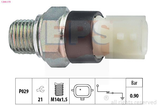 1.800.179 EPS Oil Pressure Switch for RENAULT
