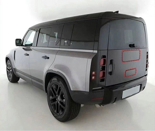For LR Defender 110 90 130 2020-2024 Gloss Black Rear Tire Wheel Cover Plate - Imagen 6 de 6