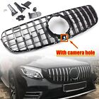 <!--F#f_0-->Silver GTR Style Front Grille For Mercedes Benz GLC W/X253 GLC300 GLC350 2015-19<!--F/-->
