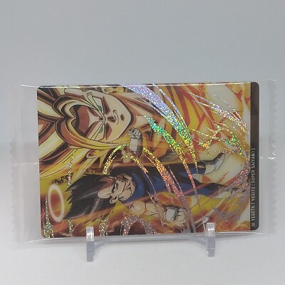 Vegeta Vegito Dragon Ball Itajaga Plastic Collection Card 5-15 SSR