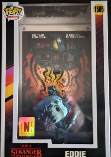 Eddie: Stranger Things Funko Netflix Exclusive. In Case