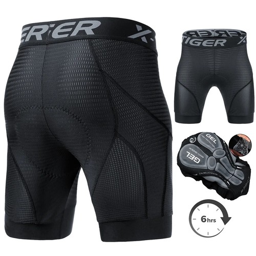 Men's Cycling Underwear Shorts, 5D Padded, for Sports, Riding, Bicycle, MTB - Picture 26 of 29