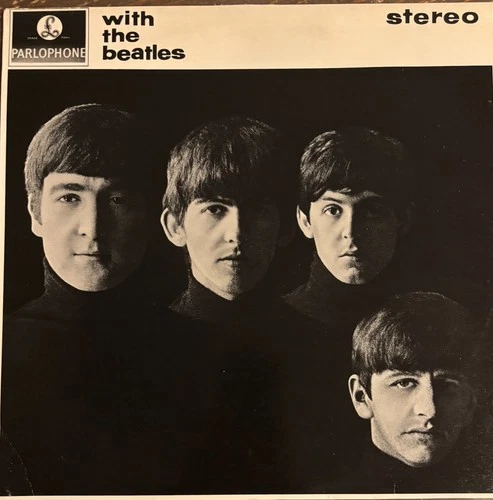 BEATLES: "With The Beatles" 1976 Parlophone UK IMPORT Vinyl LP Stereo PCS 3045