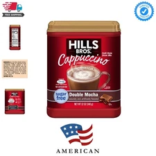 Hills Bros. Instant Cappuccino Mix, Sugar Free Double Mocha (12 Oz, Pack of 1) –