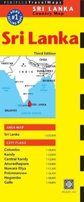 Periplus Editors Sri Lanka Travel Map Third Edition (Map) (US IMPORT)