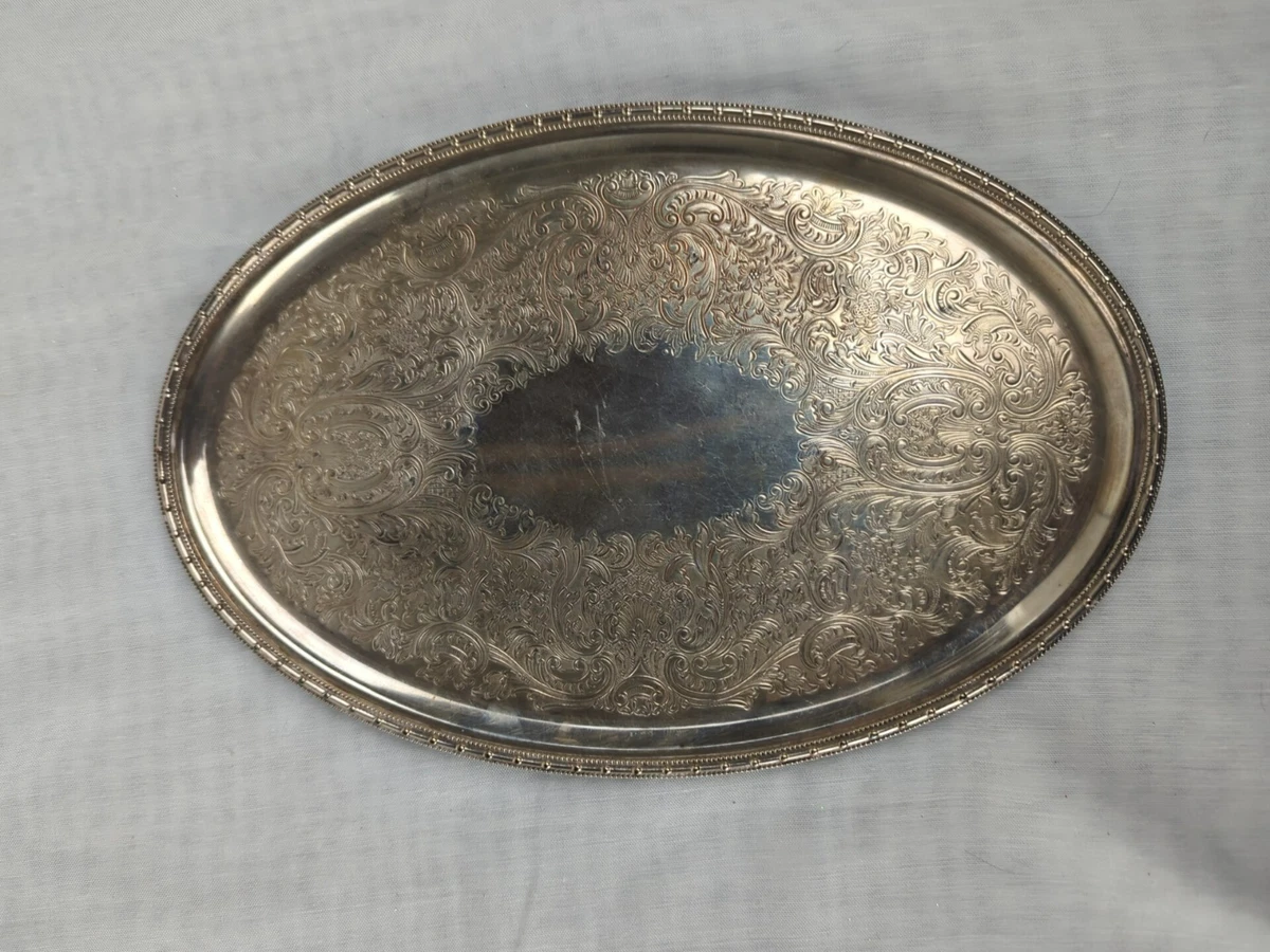 Barker Ellis Antique US Silver-Plated Platters & Trays for sale | eBay