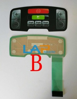 New Life Fitness 95TE/A 95T S3 Membrane Keypad ( B ) 120 days warranty #E5