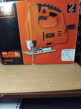 BLACK+DECKER BES601 Jigsaw 400W  Hardly Used Excellent Condition With Blades.